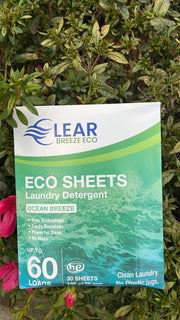 Clear Breeze Laundry Sheet, Eco Friendly Laundry Sheet For Sustainable & Effective Cleaning Solution